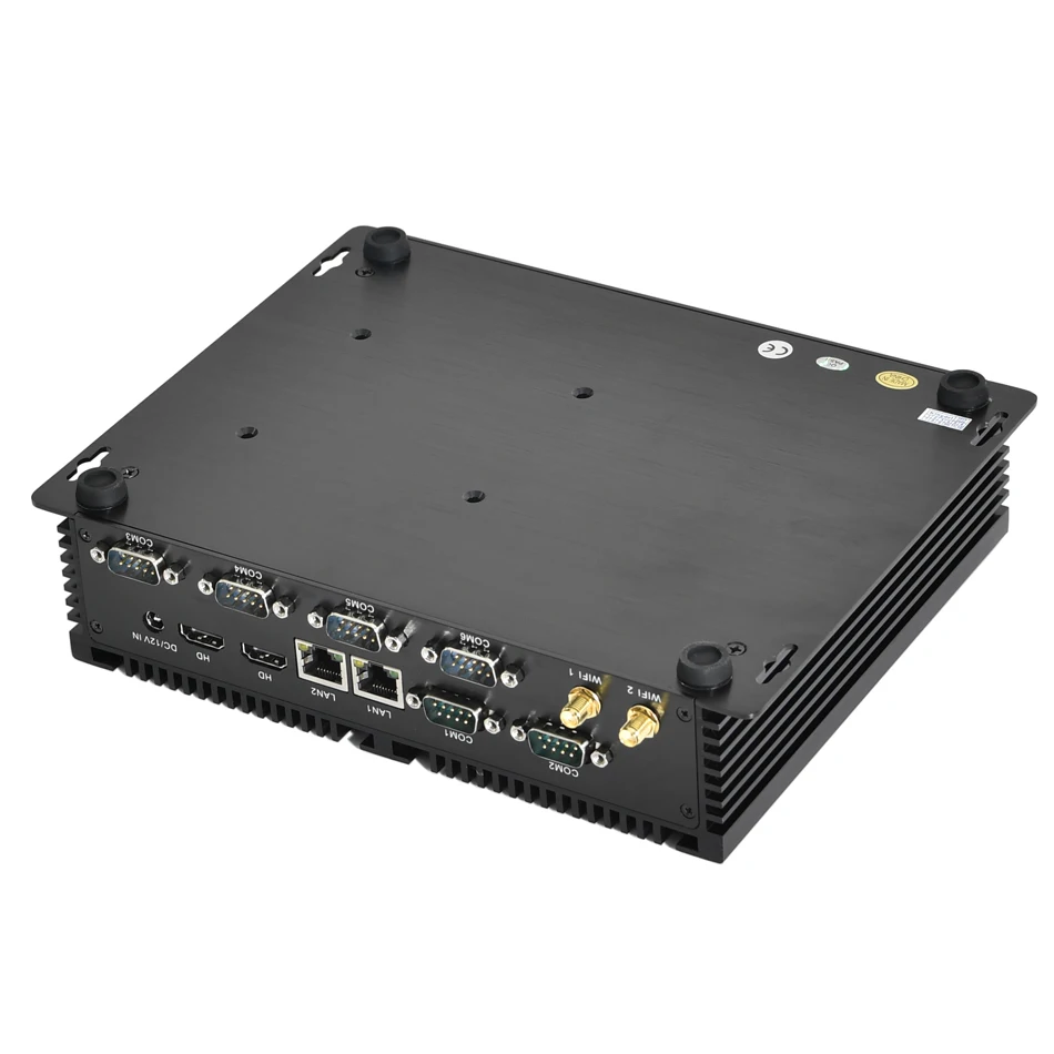 Big Sale industrial Computer 6*COM RS232 RS485 Core i7 4500U i5 4200U Fanless Office/Home Mini PC 2* Dual LAN USB3.0