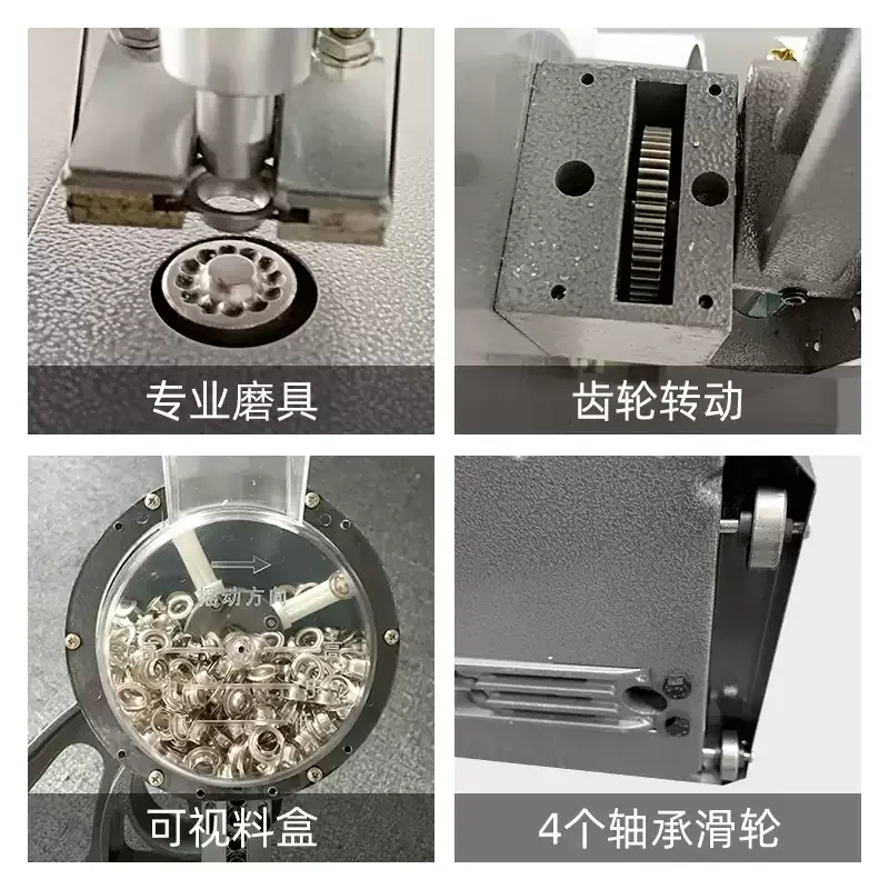 1Pcs 6/8/12 mm Semi-automatic eyelet punching grommet attachment punching machine