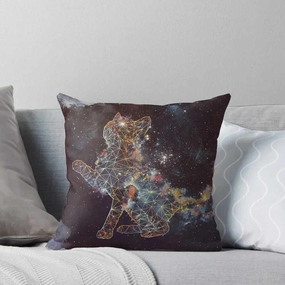 Celestial Cat Throw Pillow Sofa Cushions Decorative Cushions For Living Room Decorative pillow case Cushion Cover Set Pillow