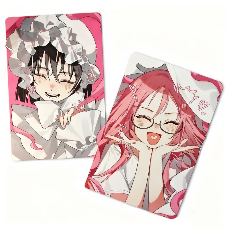ALIEN STAGE Sua Mizi Cosplay Card Double-Sided Figure Cards Postcard Figure 2Pcs/Set Accessories Lomo Photocard Collection Prop