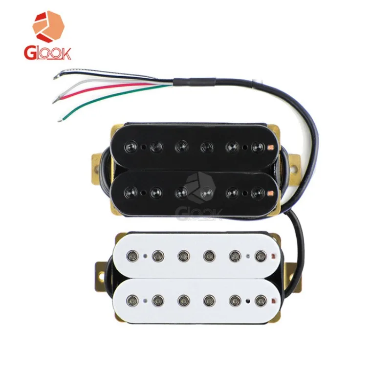 

Electric Guitar Double Coil Pickup 12 6 Angle Double Pickup, Double Four Guide, Musical Instrument Guitar DIY