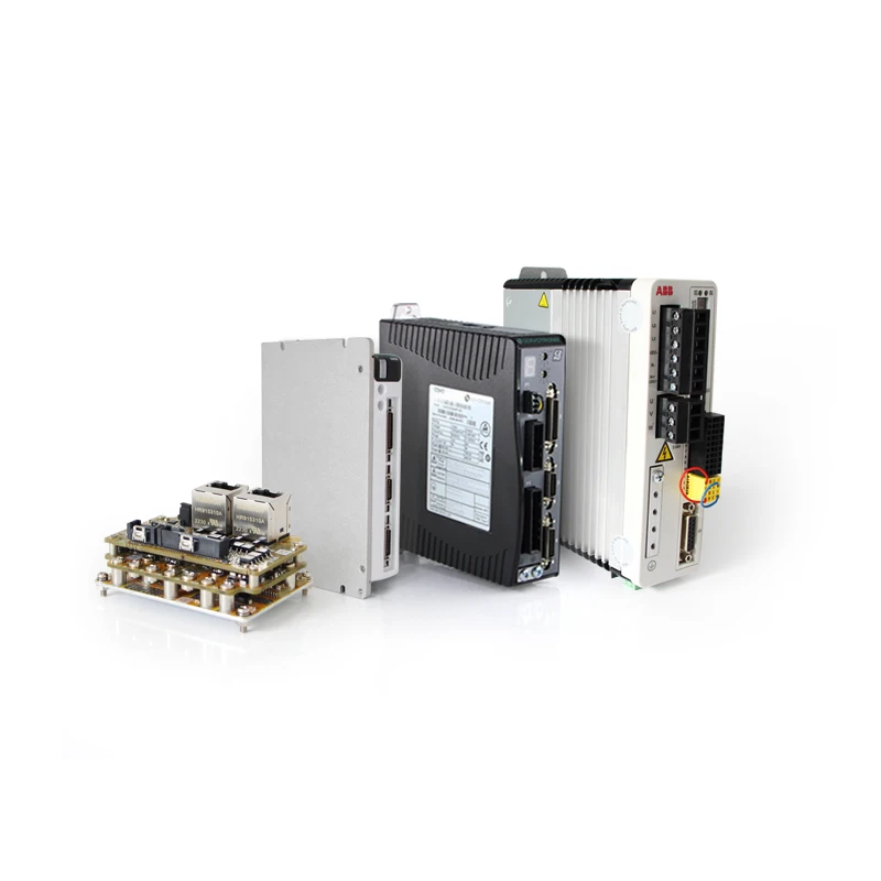 Servo drive DC24/48 or AC220/380V, pulse/direction RS485（Modbus RTU）EtherCAT  CANopen, absolute encoder or resolver feedback , o