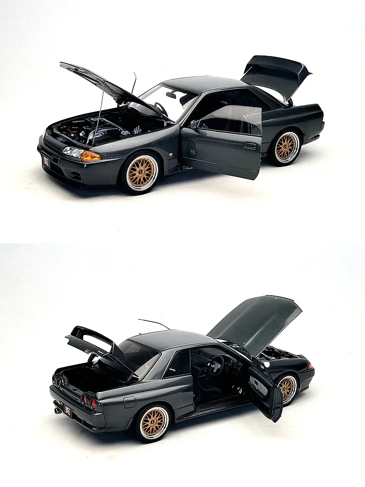 AUTOart 1:18 GTR R32 simulation alloy car model collection gift metal high-end collection gift ornament miniature model