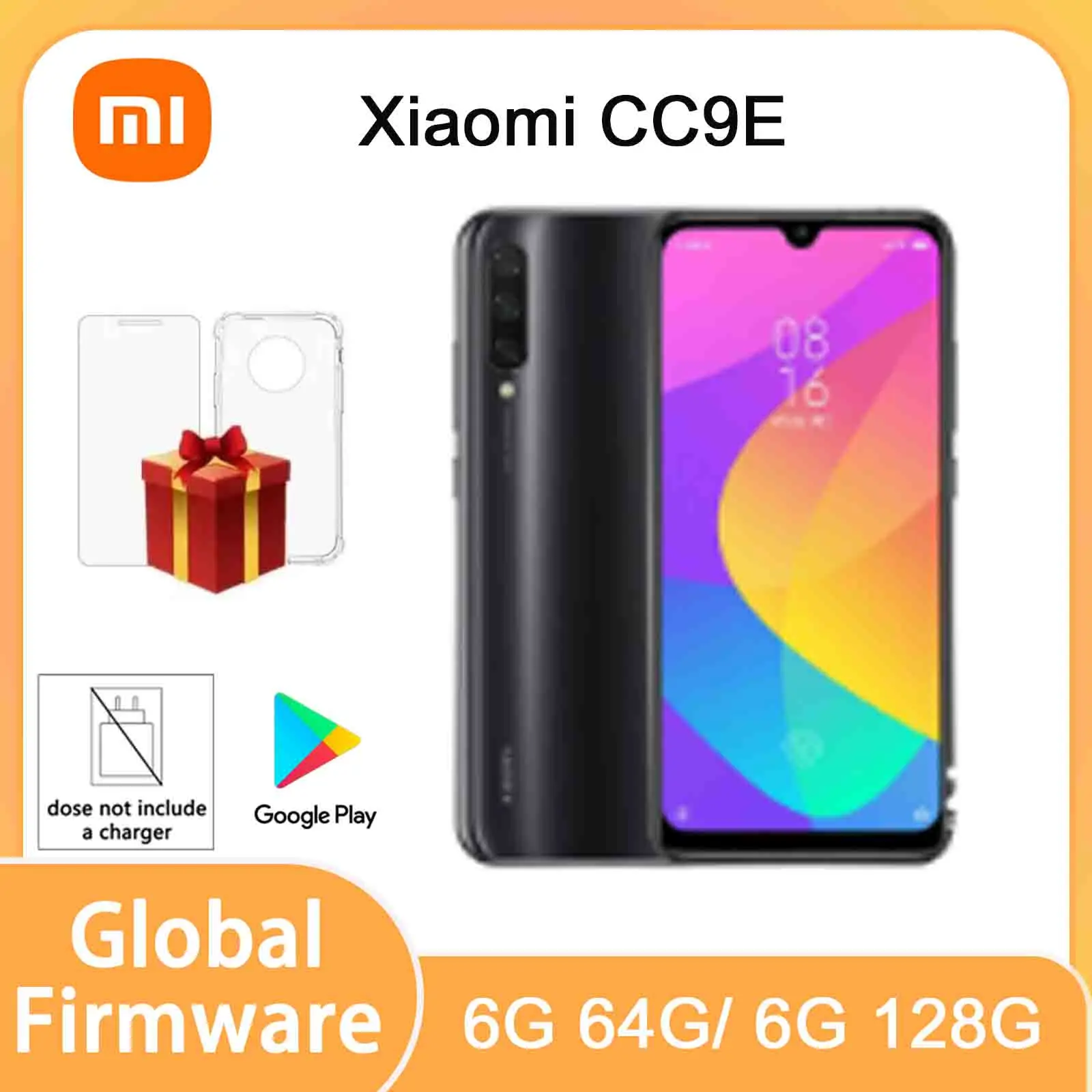 

Смартфон xiaomi CC9e/MI A3, 6,088-дюймовый Qualcomm Snapdragon 665 1560x720 пикселей, 4030 мАч, 18 Вт, Bluetooth 5,0, используемый телефон без зарядного устройства