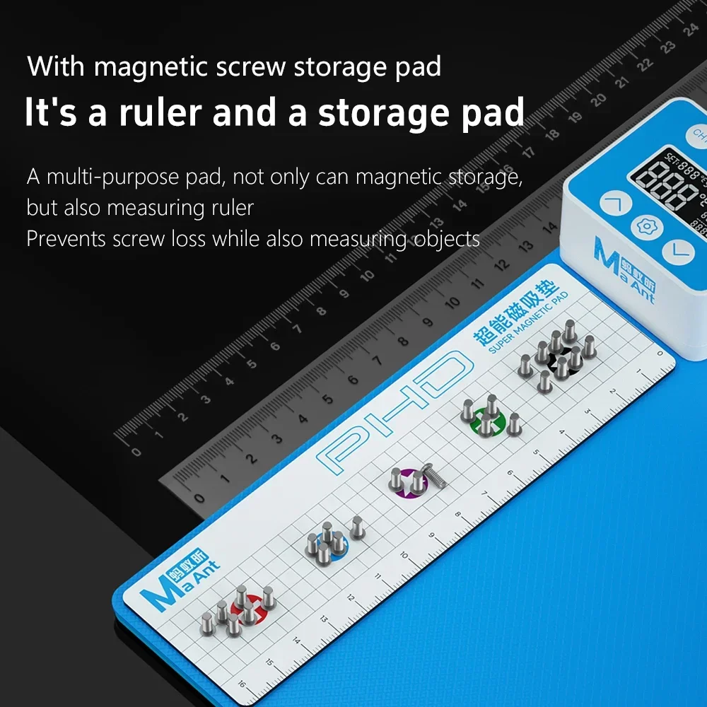 MaAnt PHD Mini LCD Screen Separator Phone Ipad Pre-heating Remove Pad with Magnetic for Phone Ipad Repair Disassemble Platform