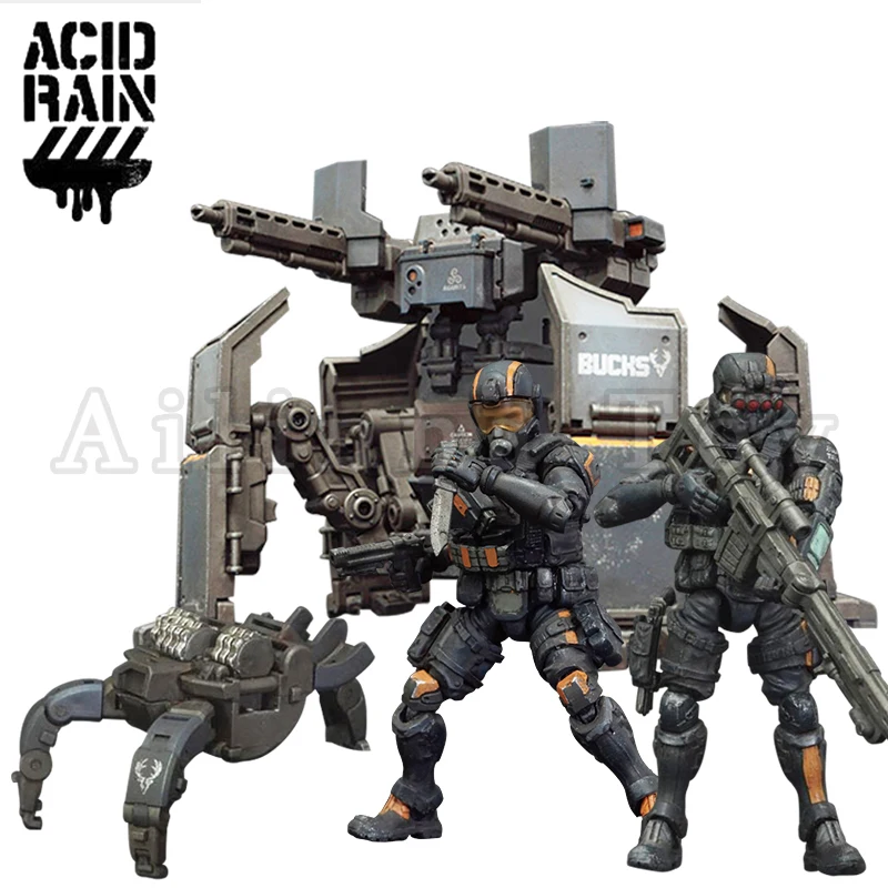 Acid Rain 1/18 Action Figure FAV-A99 Bucks Trailblazer FAV-A100 Bucks silenziatore FAV-A101 Bucks Laevis Set FAV-A102 Bucks Waterst