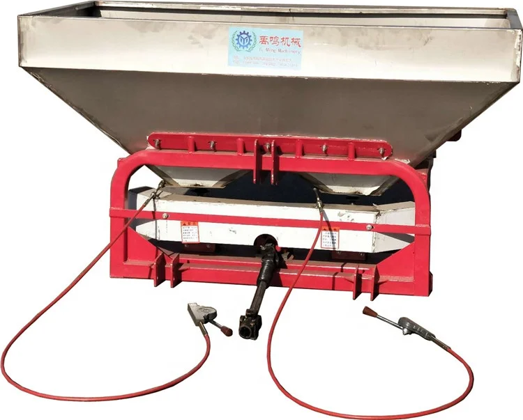 

Tractor Hitch Type Spreader Stainless Steel Single Box /double Disc
