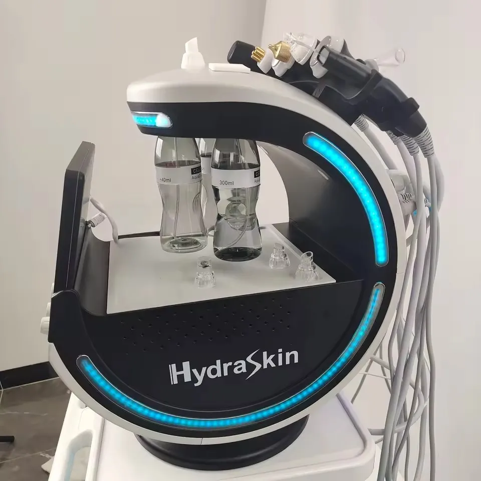 Hydra Dermabrasion H2O2 Machine skin cleaning facial oxygen cleaner Aqua Peel RF wrinkle removal skin care machine