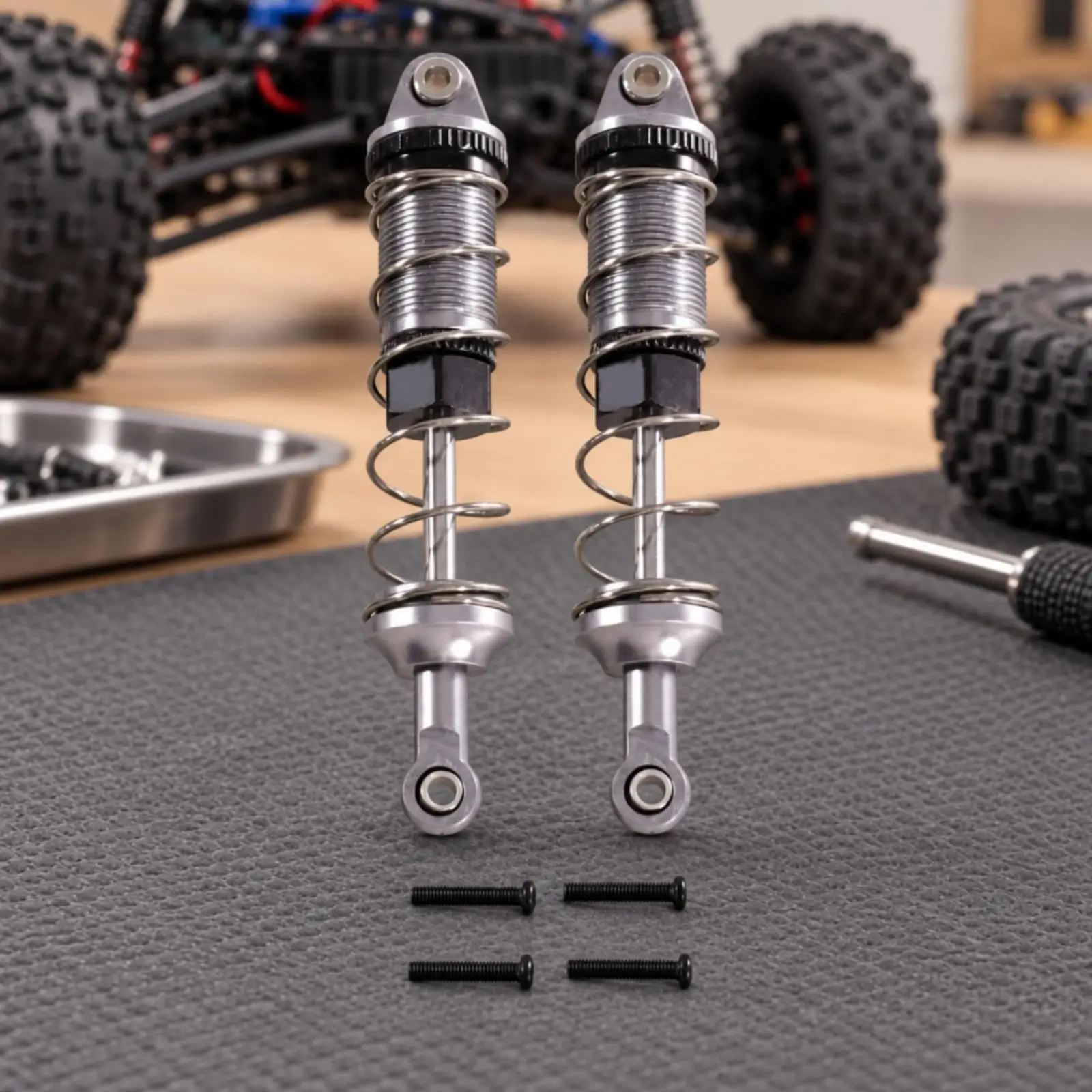 Hydraulic Shock Absorber for W-L FY 12427 12428 12423 12429 RC Car Metal