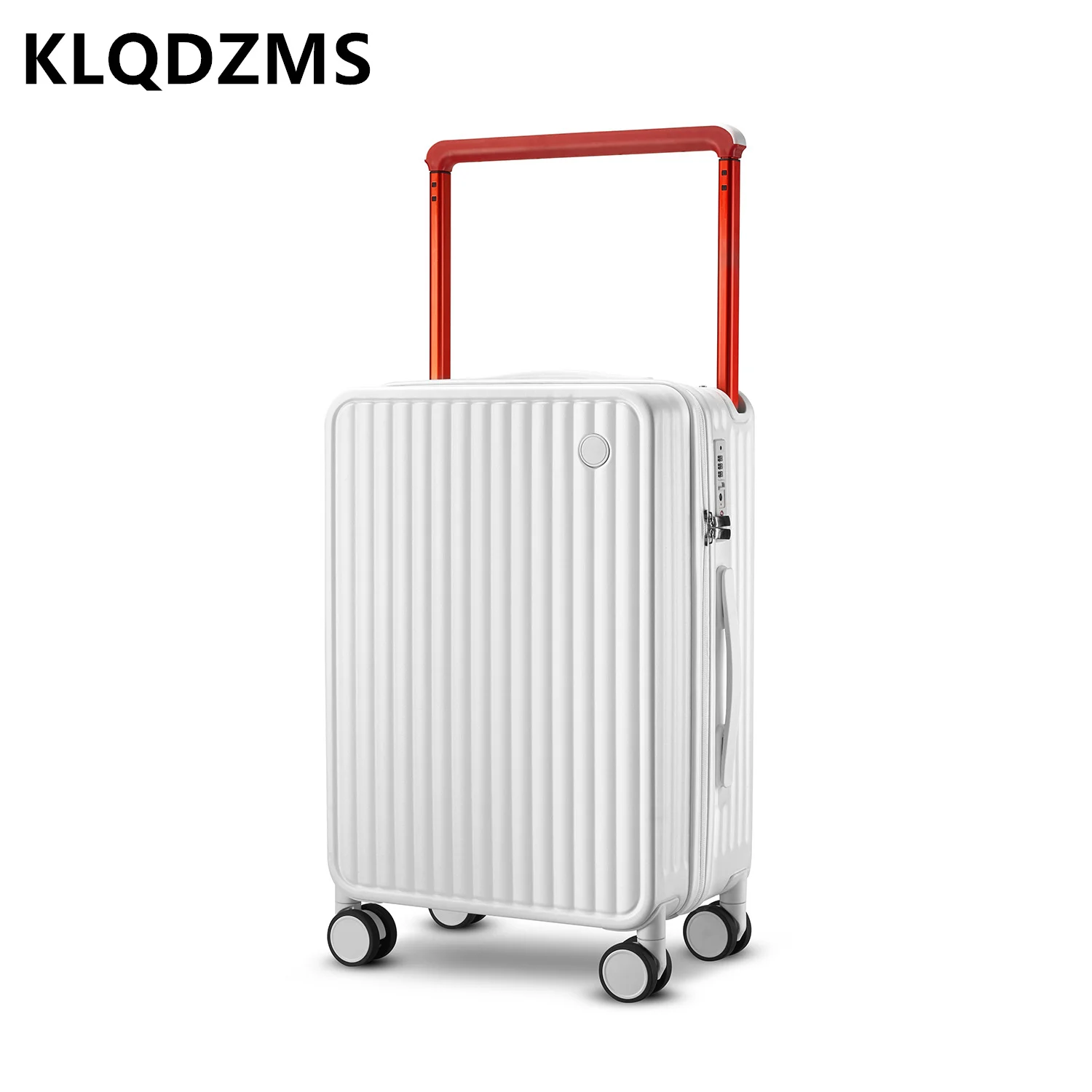 KLQDZMS Rolling Suitcase PC Ladies Boarding Box Men's Trolley Case 20 "24 Inches Strong and Durable with Wheels Suitcase