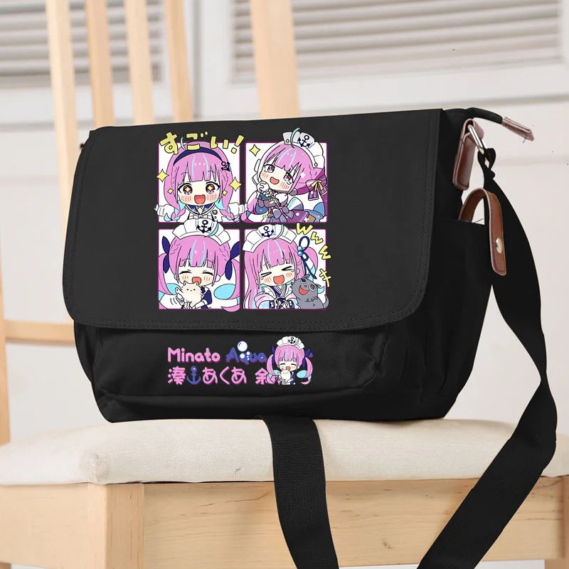 

Anime Blue Archive Cartoon Satchel Shoulder Bag Men Women Causal Adjustable Strap Messengerbag Crossbody Bags Haversack