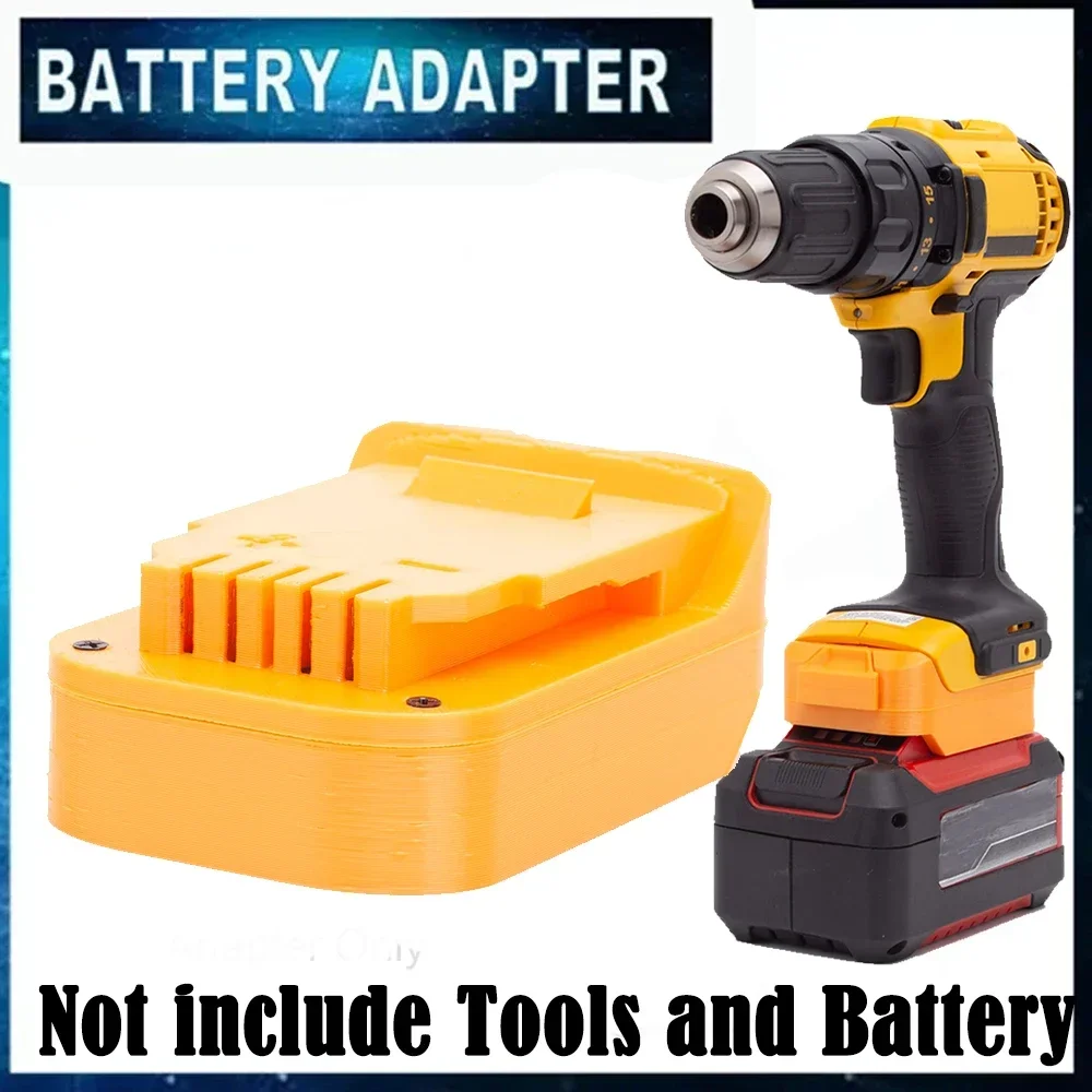 

Battery Converter Adapter for Ozito 18V Power X-Change Lithium Battery Convert To for DeWalt 18V Power Drill Tool(NO Battery )