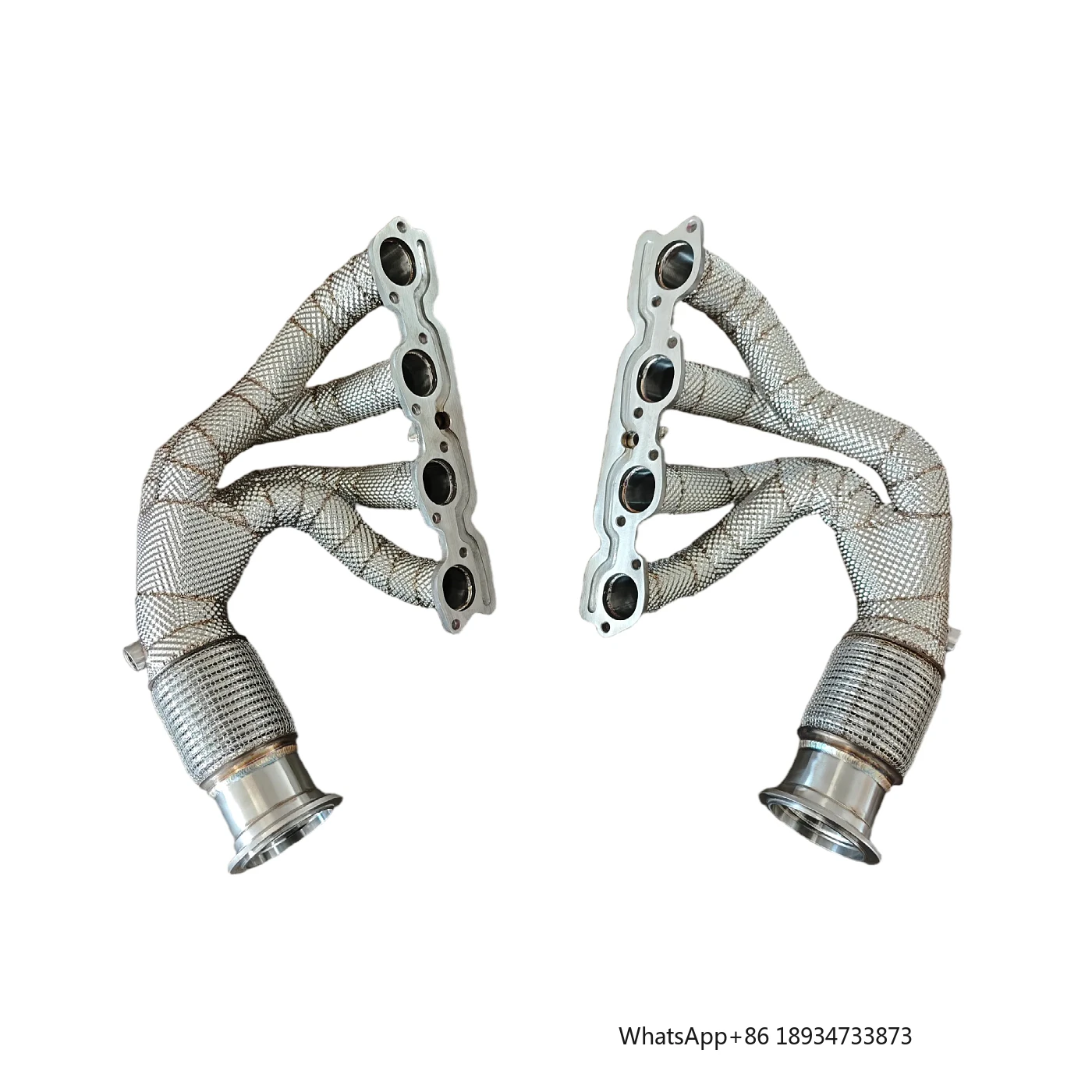 Contach Race Headers for Ferrari 458 Italia 2010-2015 4.5 V8 Sport Headers
