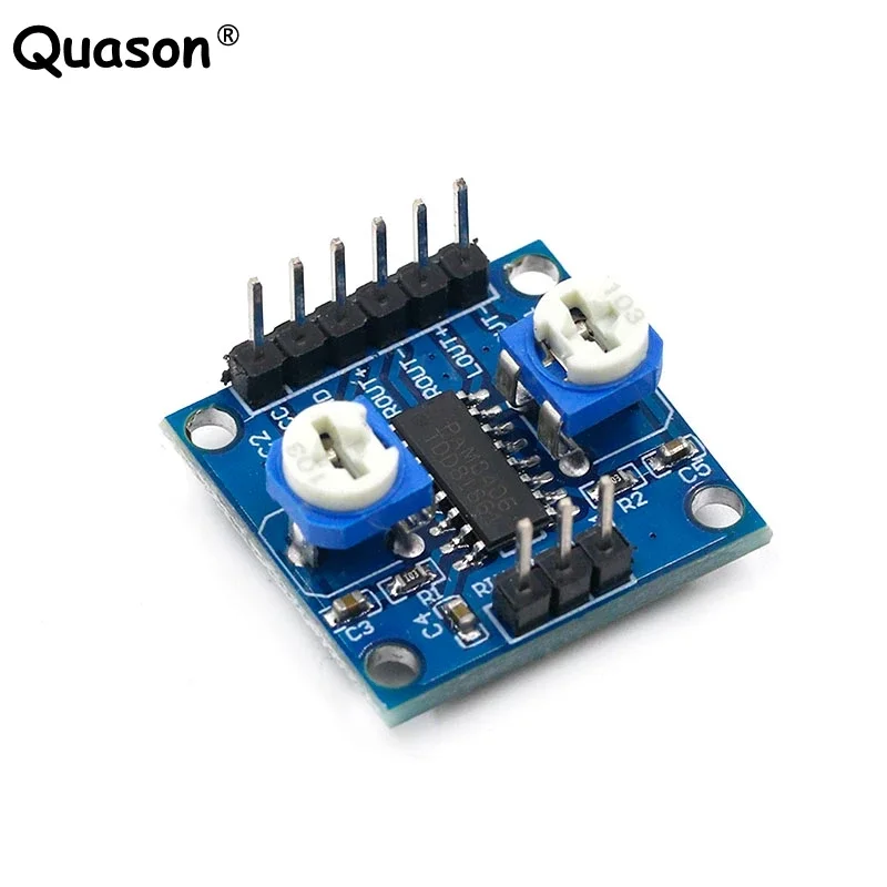 1pcs PAM8406 Digital amplifier board with volume potentiometer 5Wx2 Stereo