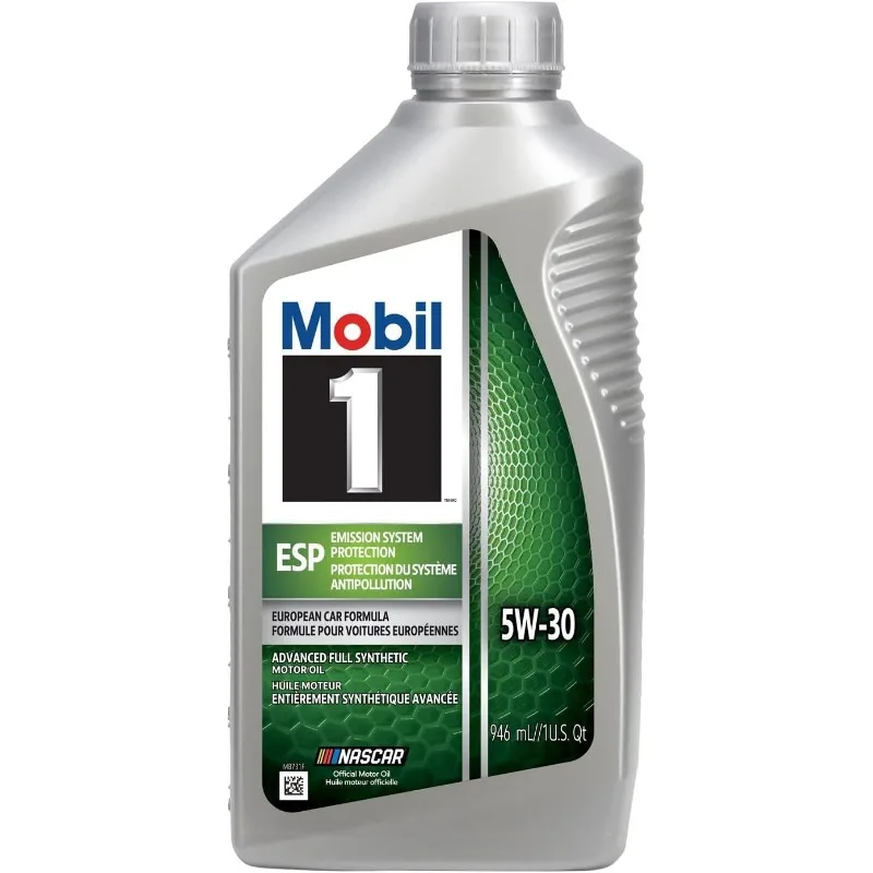 Mobil 1 124044 ESP Formula Engine Oil 5W30 1 Quart Bottles Set of 6