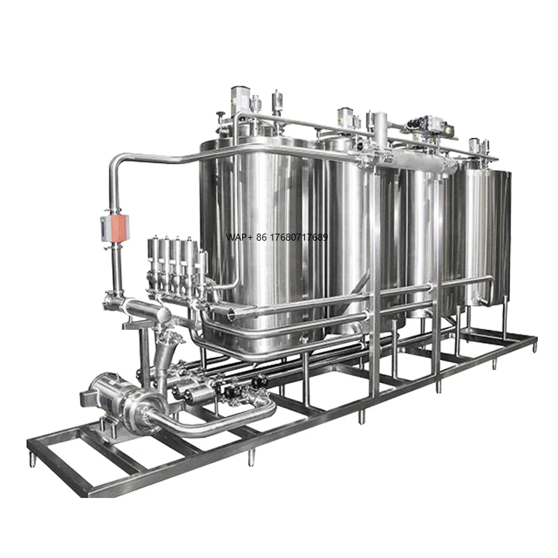 

WEMAC Stainless Steel Cip Cleaning System Automatic Tank Cleaning System Cip Beer Brewing Cleaning System