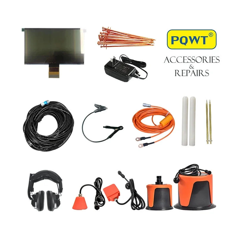 

TLF Tc Gt S L Cl Sensoren Ondergrondse Waterdetector Lek Accessoires Scherm, Kabel, Elektroden
