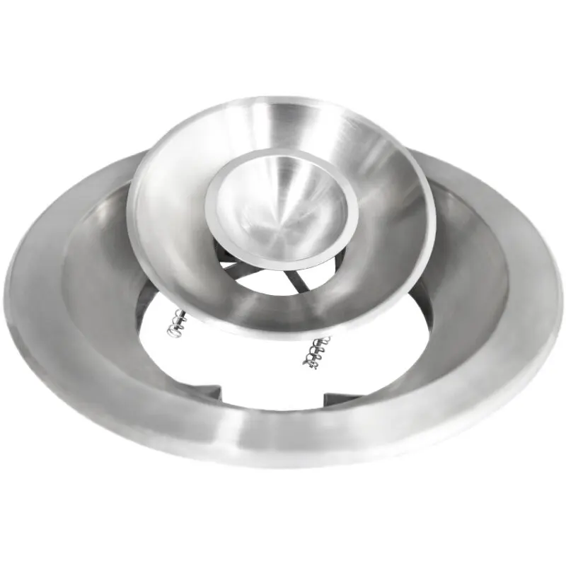 Round Air Diffuser Ventilation Exhaust Outlet Adjustable Air Vent For Central Air Conditioning Fresh Air System
