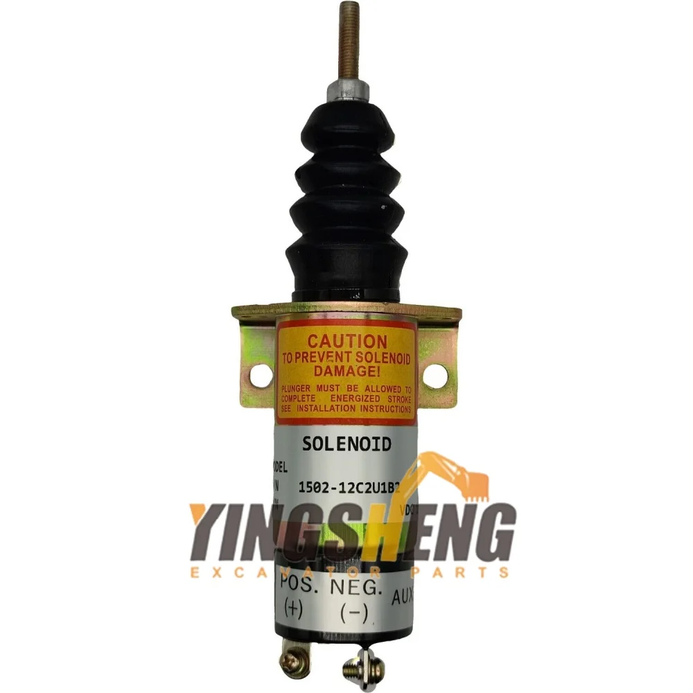 

The excavator solenoid valves 1502-12C3U1B1SA and 1502-12C2U1B2S1A close the solenoid valve 12V