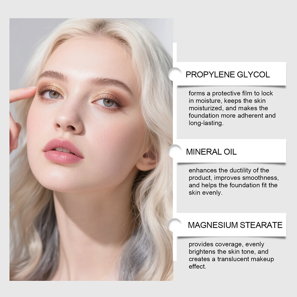 كريم أساس من Mushroom Head Airs كريم أساس طبيعي للمكياج BB كريم أساس طويل الأمد بدون عيوب كونسيلر يضيء جمال البشرة #5