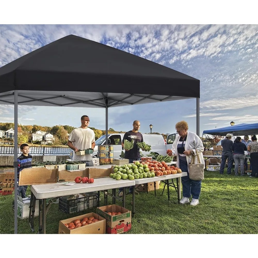 Pop Up Canopy - Outdoor Patio Portable Canopy Tent Heavy Duty for Backyard and Deck