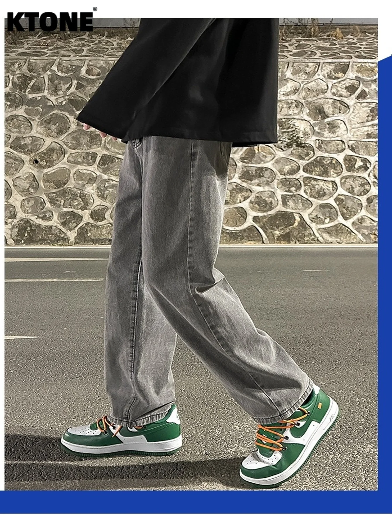 

Gray Tight Slim Fit Jeans For Man Original Y2k Drip Unisex Man Pants Classic Jeans Pant No accessories or belts included