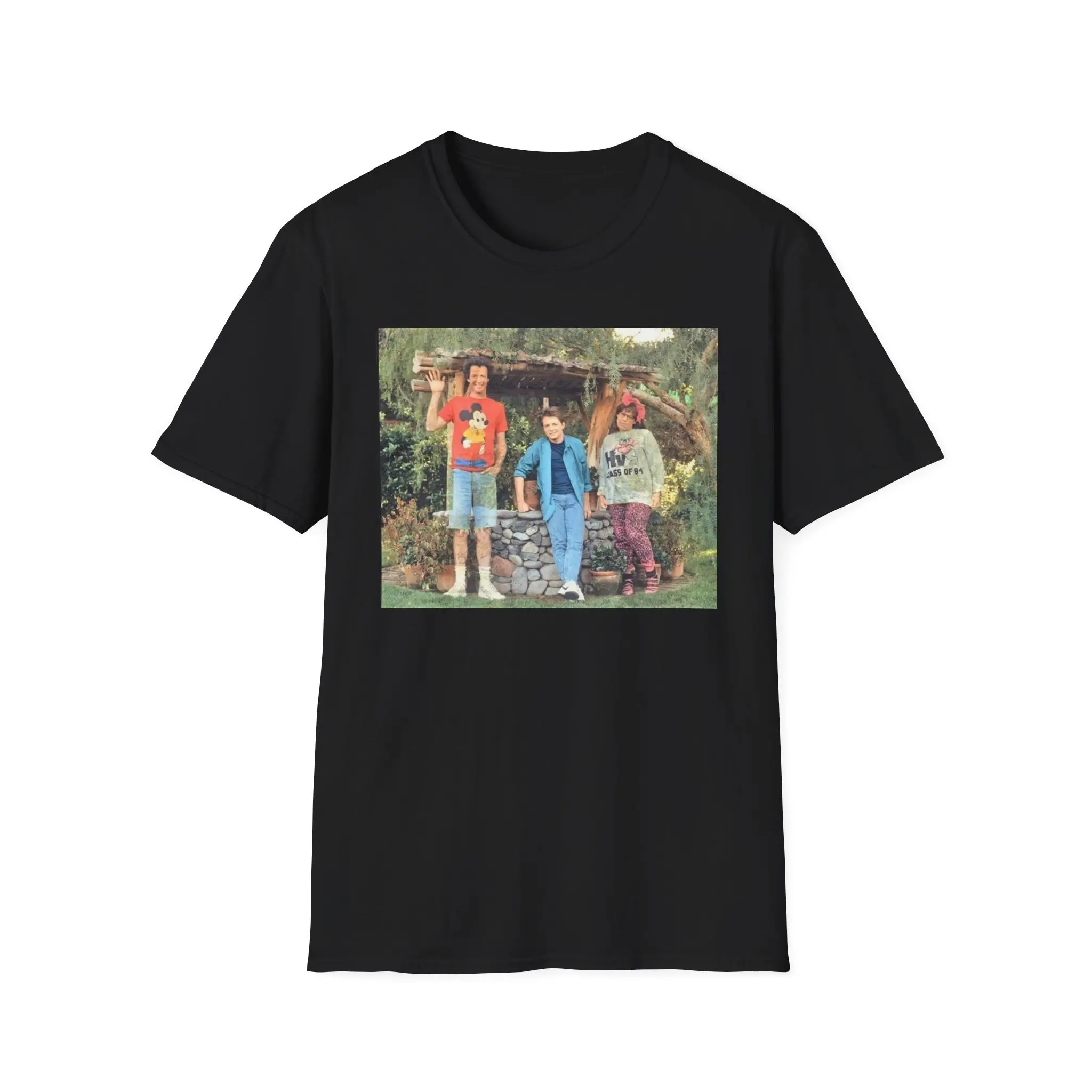 Back To The Future Michael J Fox Marty Mcfly Family Photo T Shirt