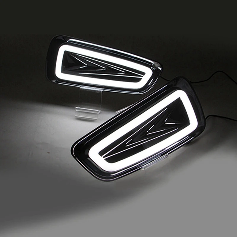 

Car Daytime Running Lights LED DRL Fog Lamp Replacement Bumper For Ford Raptor F-150 2009-2014