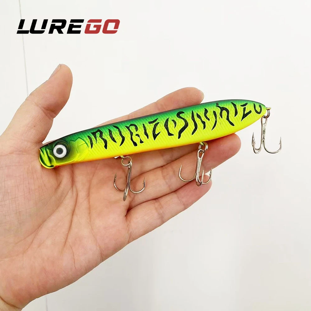 1 Stück 23g Riesiger Schwimmender Pencil-Bait - Dog-Walker Oberflächenköder, ABS-Hartplastik für Extrem Lange Würfe - Salzwasser-Barsch-Angeln