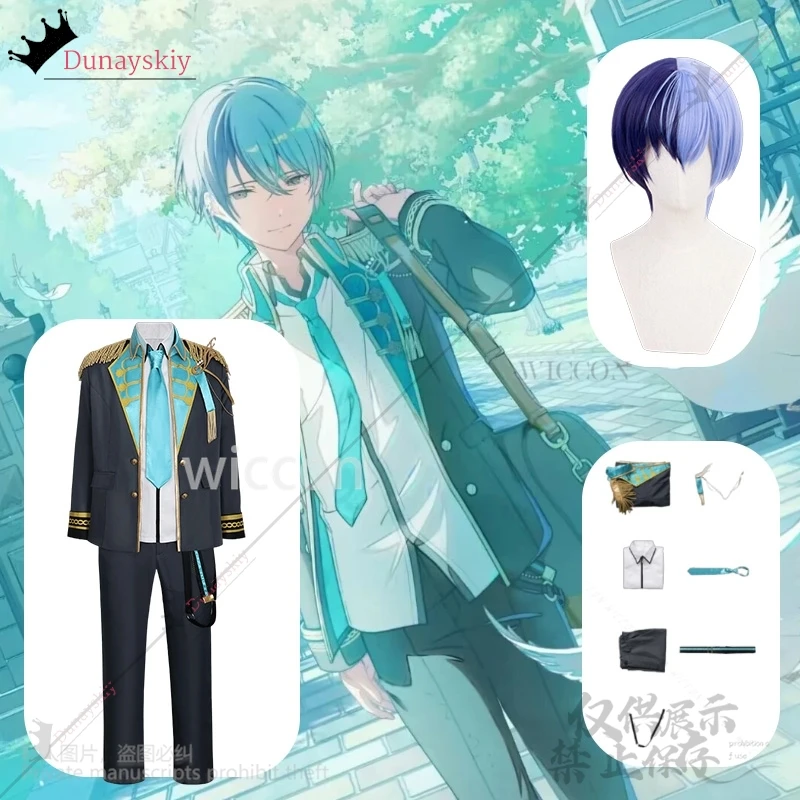 

Aoyagi Toya Anime Game Project Sekai VBS Cosplay World Link2 Costume Knights Y2K Coat Pants Punk Idol Uniform Wigs Customized