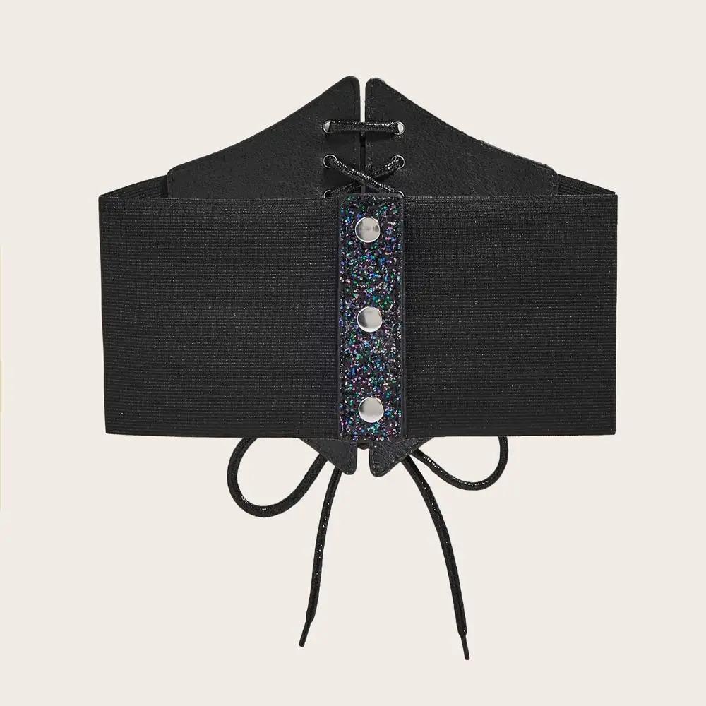 

Эластичные золотые пояса для похудения, блестящий пояс из искусственной кожи с леопардовым принтом, платье, пояс, блестящий корсет, пояс, корсет