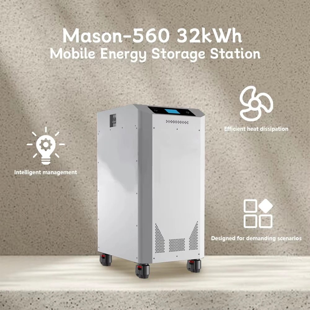 Standing 30KWh LiFePO4 48V/51.2V 600Ah/628Ah 30KW Home Solar Energy Storage Battery System with CAN Communication view 2