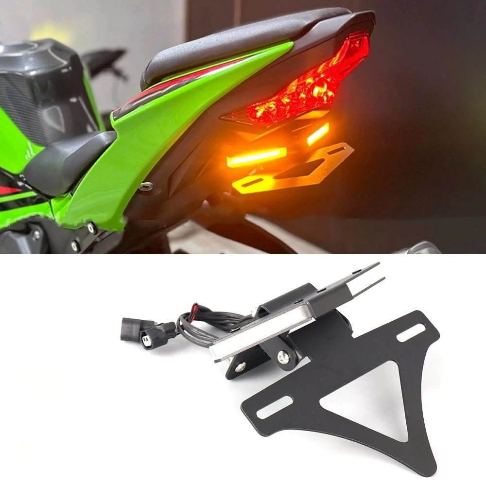 

Modified License Plate Bracket, LED Turn Signal Assembly, Motorcycle Mod Accessories For KTM 1290 Super Duke R 2020-2025