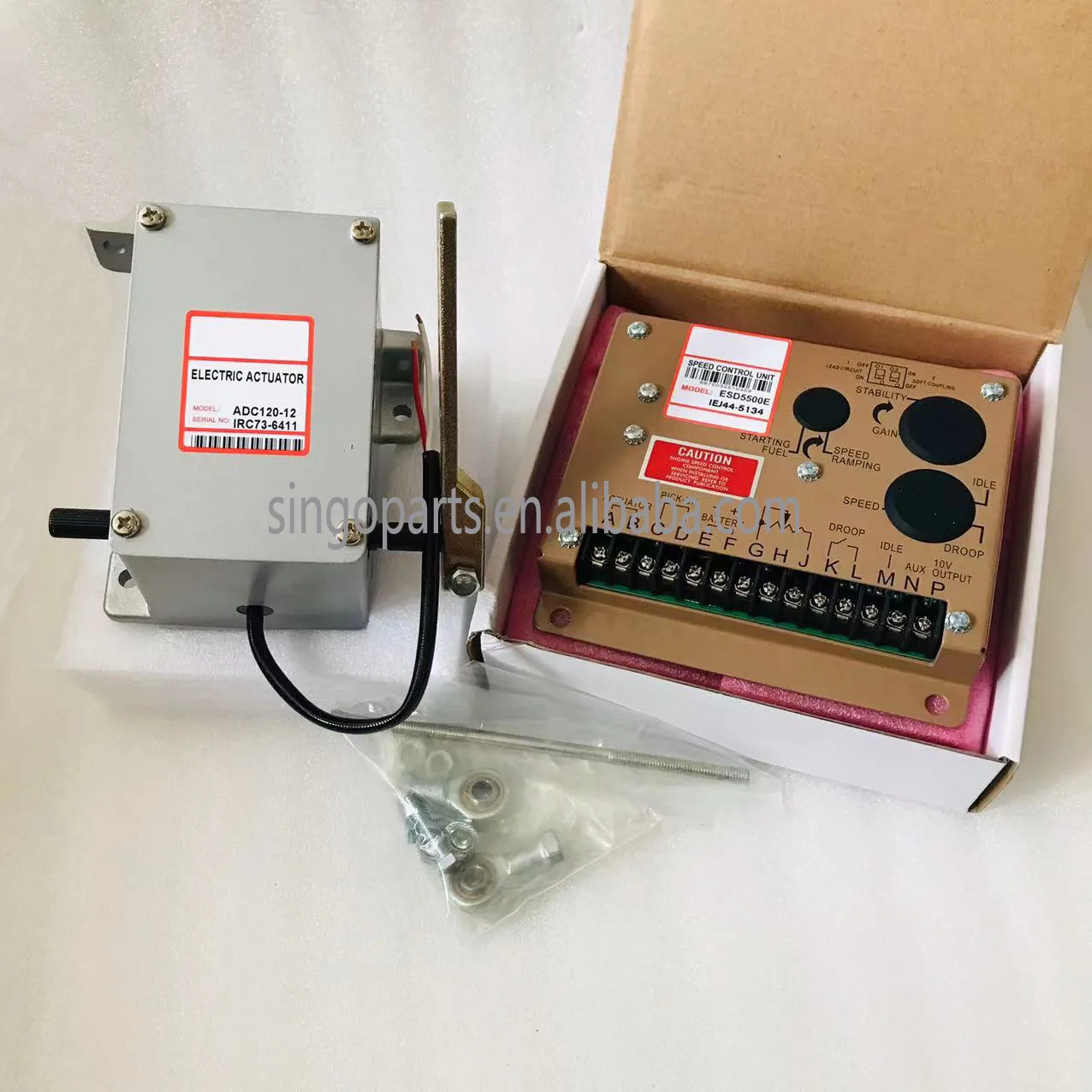 Diesel Generator Governor ADC120 Electric Actuator 12V+Speed Controller