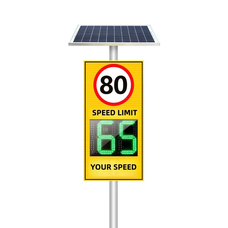 Radar Speed Limit 24GH Wave Radar Vehicle Speed Detector Traffic Sign