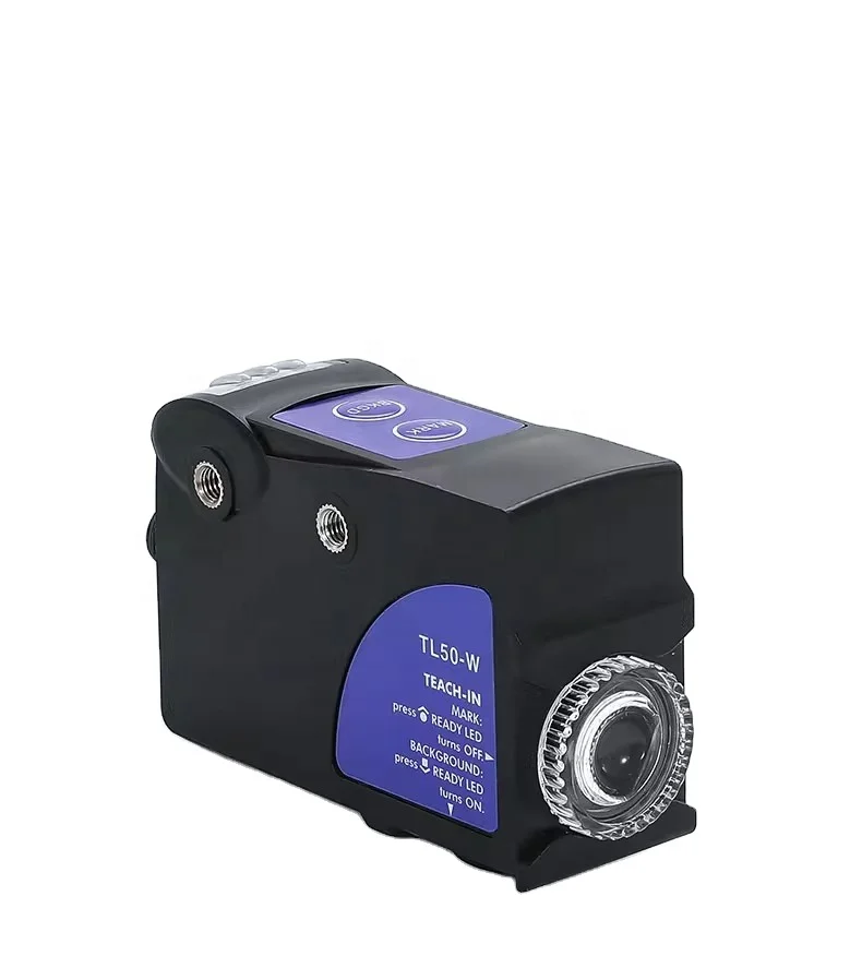 TL50-W-815 Color Sensor, IP67, NPN/PNP Output 10-30vdc Color Detection Sensor
