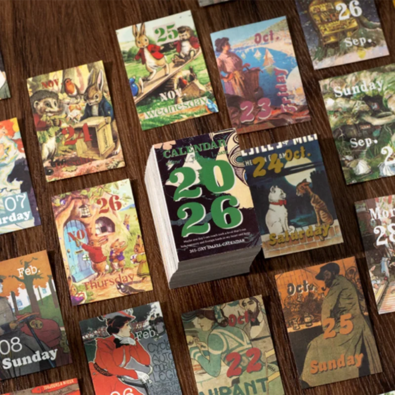 365 Days Mini Calendar Stickers Set, Cute Daily Date Planner Decals for Journal Diary Scrapbook Bullet Journal Decoration Suppli