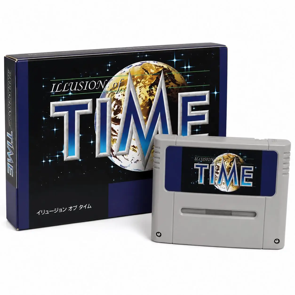 Illusion Of Time Illusion Of Gaia 16-Bit Retro-Reproduktions-Cartridge Action-RPG Englische PAL-Version Batterie- oder FRAM-Chip-Speicherfunktion O