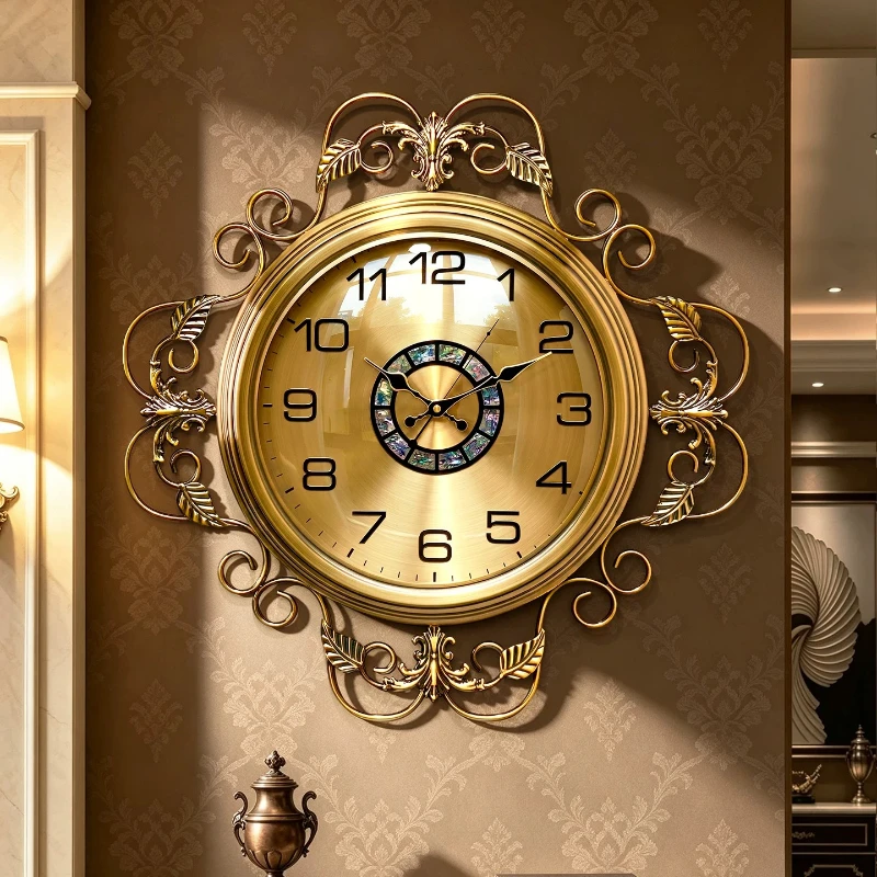 Creative Design Wall Clocks Aesthetic Luxury Minimalist Vintage Wall Watch Living Room Xenomorph Reloj De Pared Home Decoration