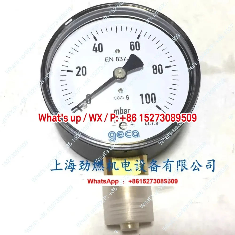 0-100mbar/0-160mbar/0-250mbar/0-400mbar Gas pressure gauge