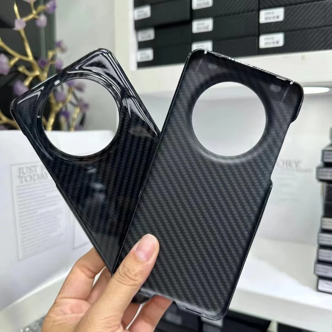 For HUAWEI Mate60Pro Aramid Real Carbon Fiber Phone Case  fiber Drop-Resistant Ultra-thin for case Hard Protection Cover