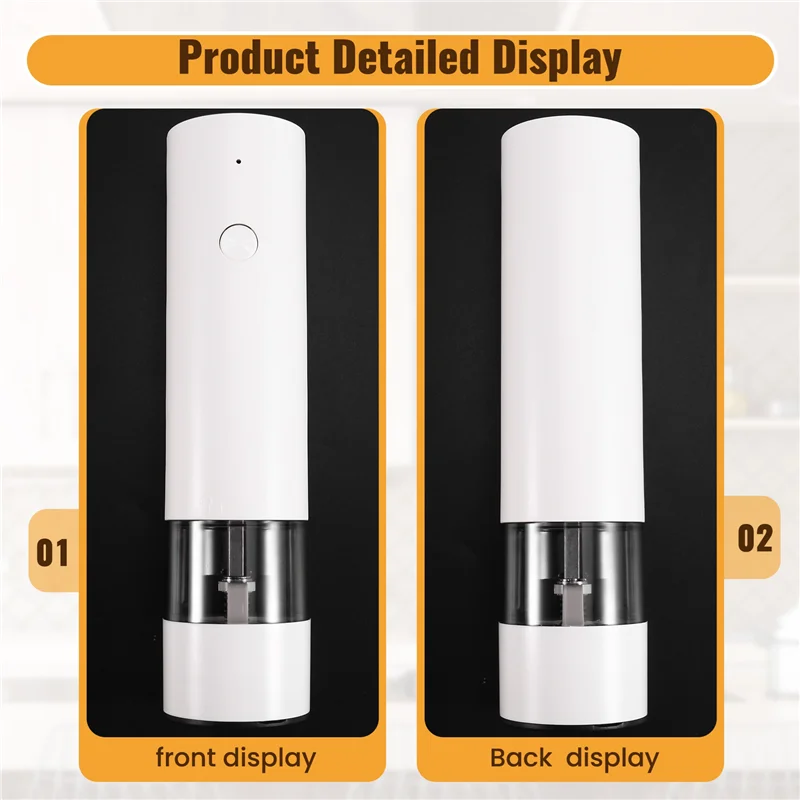 A74G-전기 소금 및 후추 그라인더 전기 후추 그라인더 수동 작동 주방에 적합