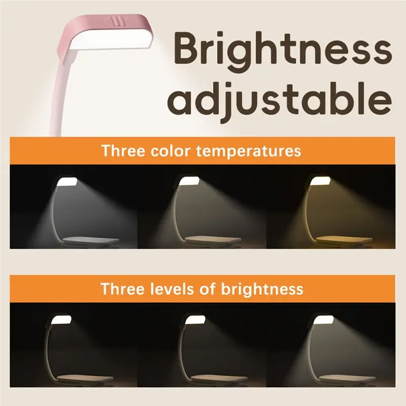 [NEW!A47U】 Adjustable Night Light Book Light LED Reading Light