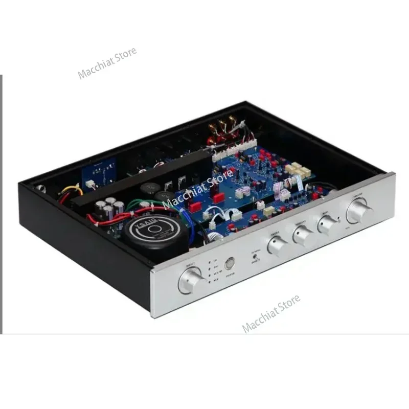 E300 Preamplifier HiFi High, Medium And Low Tone Pre-Bile Balance Remote Control 5.1 (THD) ≤0.001% ( 1KHz )