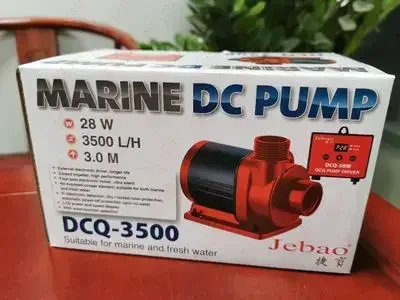 110-240V Jebao DCQ Series DCQ-5000/6000/8000/10000 LCD Display Controllable DC Return Aquarium Fish Tank Water Pump