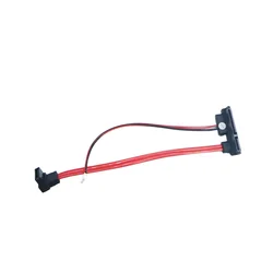 For Intel NUC Modification Cord SSD 22Pin SATA 90 Degree To SATA 7pin Elbow and 5pin 1.25mm Pitch Combo Hard Drive Power Cable