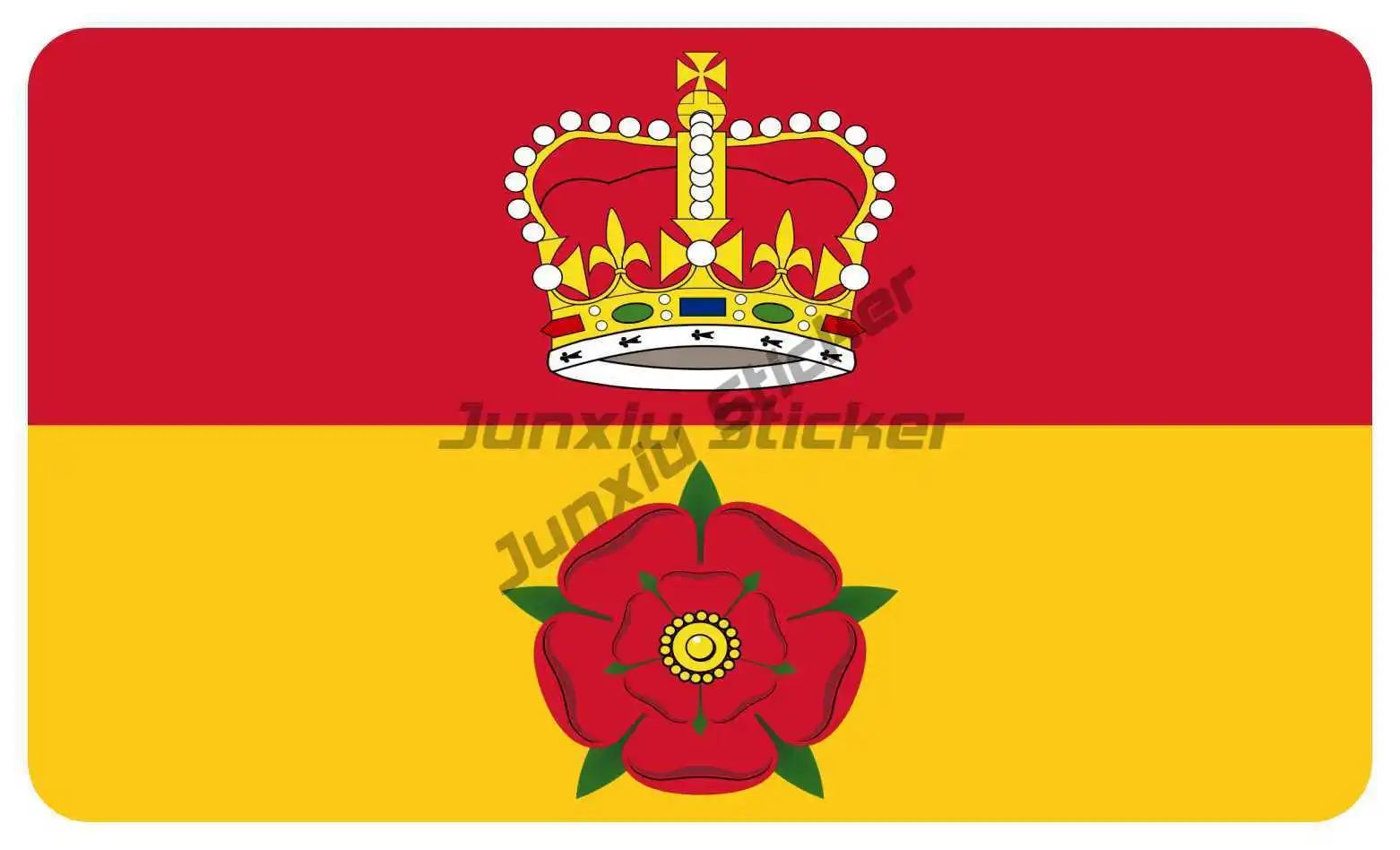 

HAMPSHIRE EMBLEM FLAG VINYL STICKERS CAR VAN TRUCK TAXI LORRY