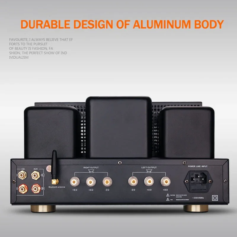 ROYANGES 6N6C 6H9C صمام مُضخّم صوت بلوتوث مكبر صوت استيريو نقي مرحبا فاي أحادي العضوية فئة أ مكبر كهربائي