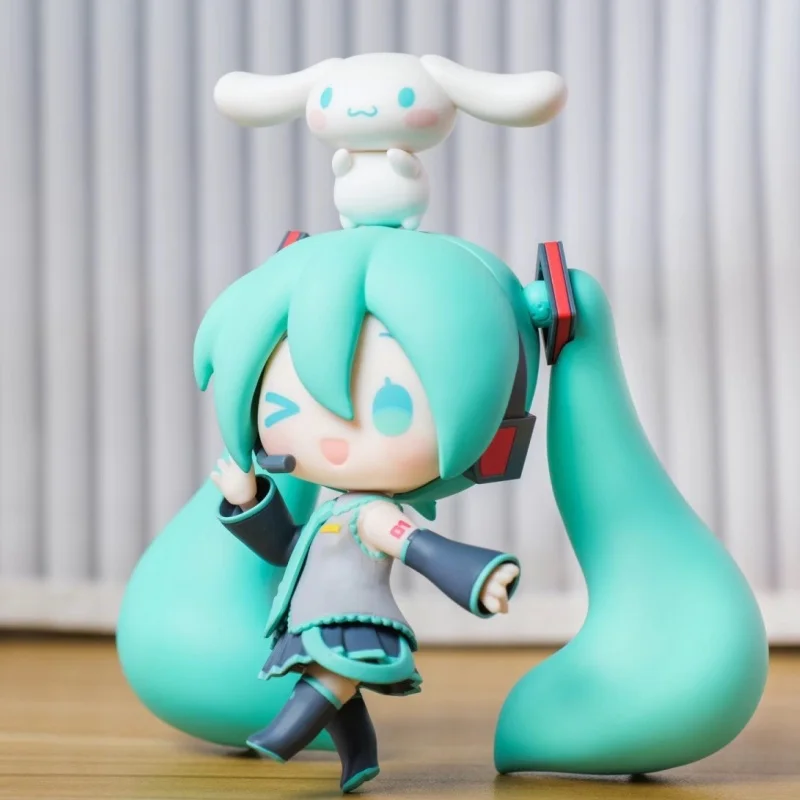 Vocaloid Hatsune Miku Future Big Eared Dog Jade Guigou Can Change Face And Hand Made Anime Animation Peripheral Toys Replica