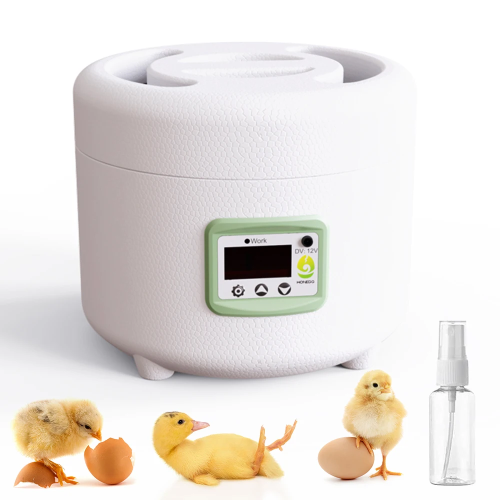 

9 Chick Quail Goose Egg Incubator 12V 110V 220V Automatic Temperature Control With Automatic Water Ionic Waterbed